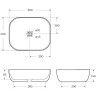 Раковина-чаша BelBagno 50 BB1302