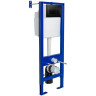 Комплект унитаза BelBagno Uno BB3105CHR/SC с инсталляцией Berges Atom 410 040332