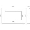 Комплект унитаза BelBagno Uno BB3105CHR/SC с инсталляцией Berges Atom 410 040332