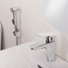 Смеситель для раковины BelBagno Due DUE-LVM/HGN-CRM-W0 с гигиеническим душем