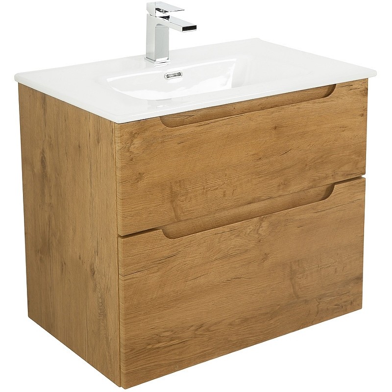 Тумба под раковину BelBagno Etna-H60 80 ETNA-H60-800-2C-SO-RN-P подвесная