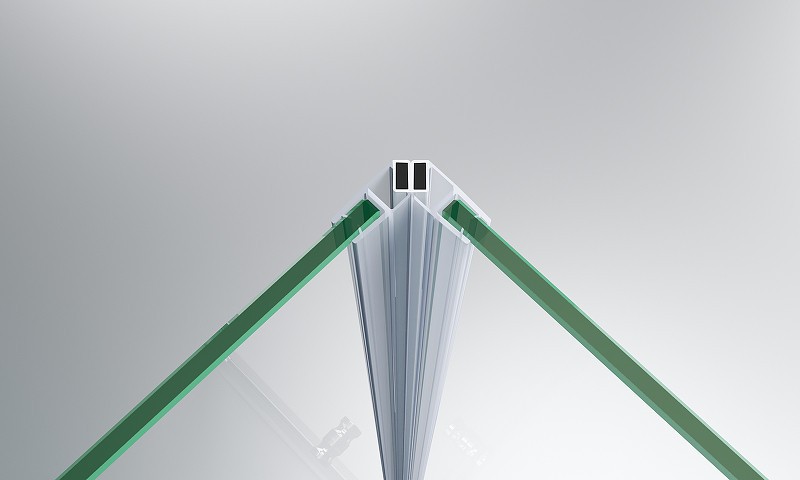 Душевой уголок BelBagno Etna 80х100 ETNA-AH-22-80/100-C-Cr