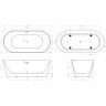 Акриловая ванна BelBagno 170x80 BB416-1700-800