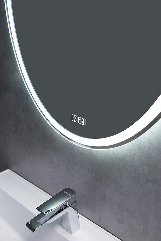 Зеркало BelBagno 75 SPC-VST-750-900-LED-TCH-WARM с подсветкой с подогревом