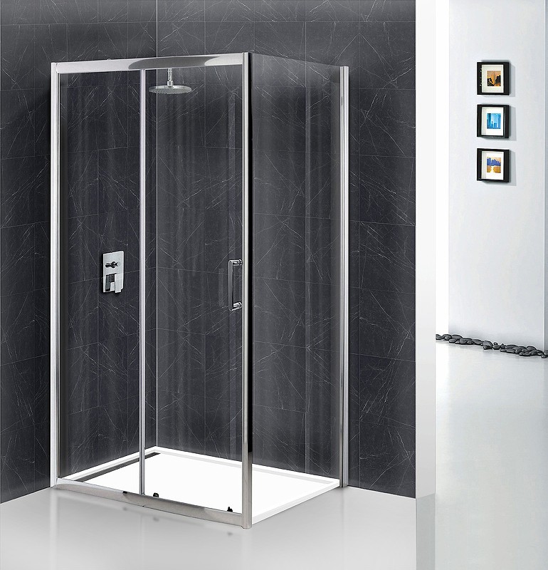 Душевой уголок BelBagno Uno 120х90 UNO-195-AH-1-120/90-C-Cr