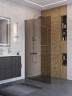 Душевая перегородка BelBagno Uno 100 UNO-L-1-TB-100-BR-Cr