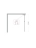 Душевая перегородка BelBagno Uno 100 UNO-L-1-TB-100-BR-Cr