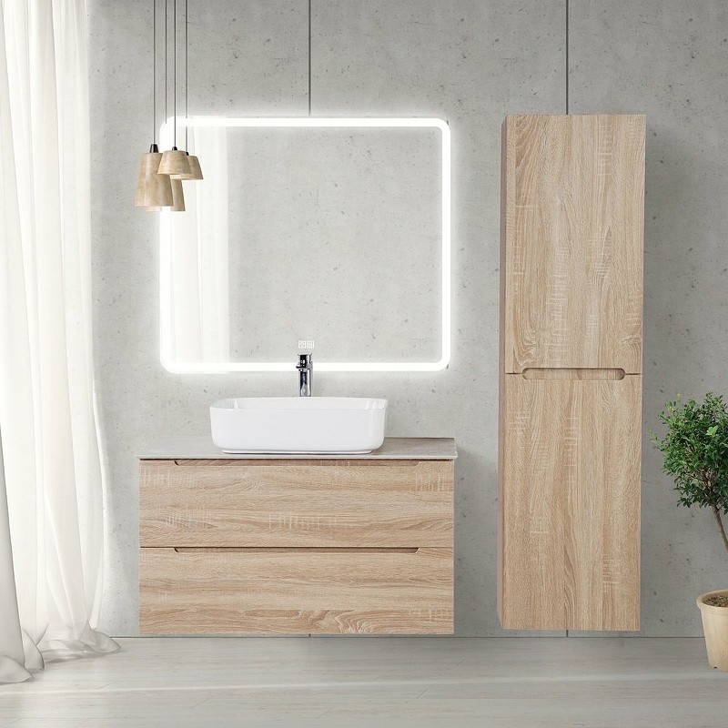 Зеркало BelBagno SPC-MAR-900-800-LED-TCH-WARM с подсветкой