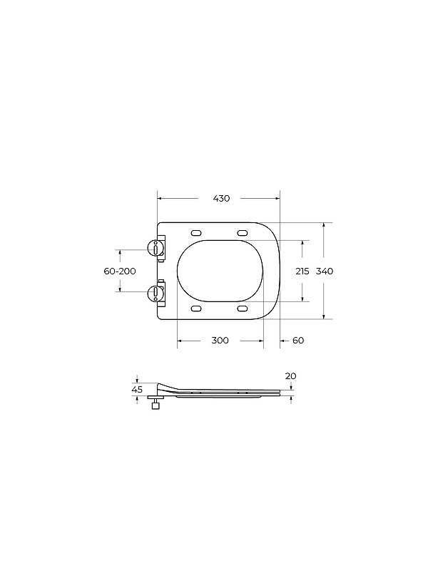 Унитаз BelBagno Kraft BB7106CH-TOR/SC подвесной