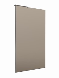 Душевая перегородка BelBagno Uno 100 UNO-L-1-TB-100-BR-GM