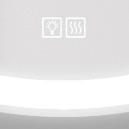 Зеркало BelBagno SPC-RNG-700-LED-TCH-WARM с подсветкой