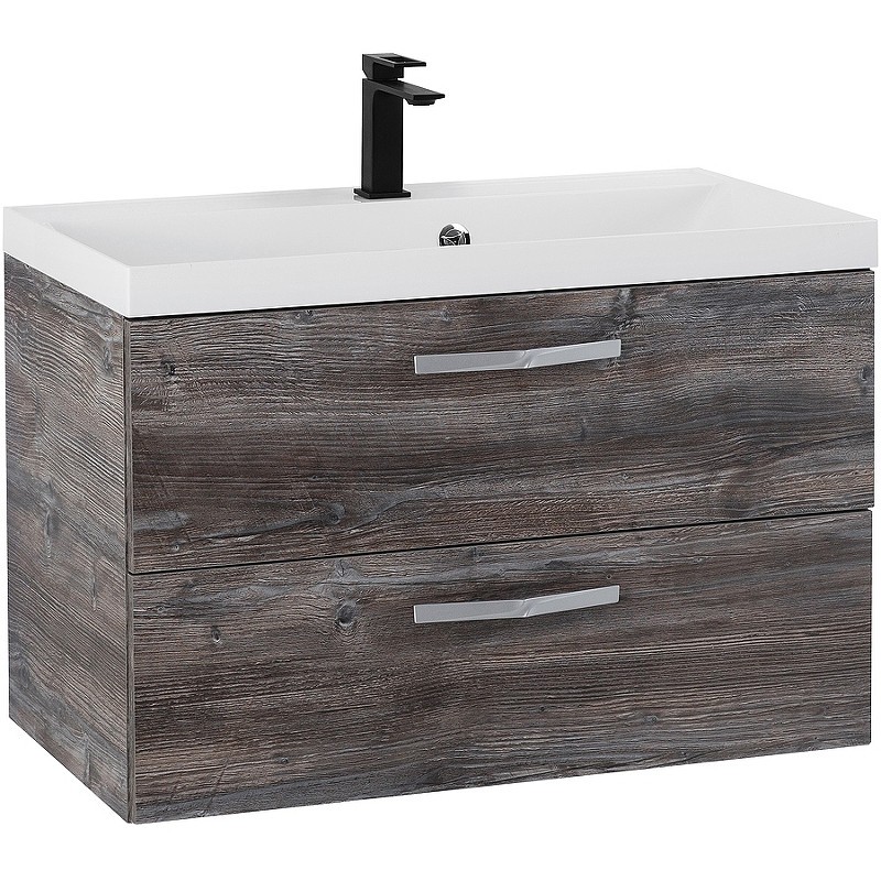 Тумба под раковину BelBagno Aurora 80 AURORA-800-2C-SO-PP подвесная