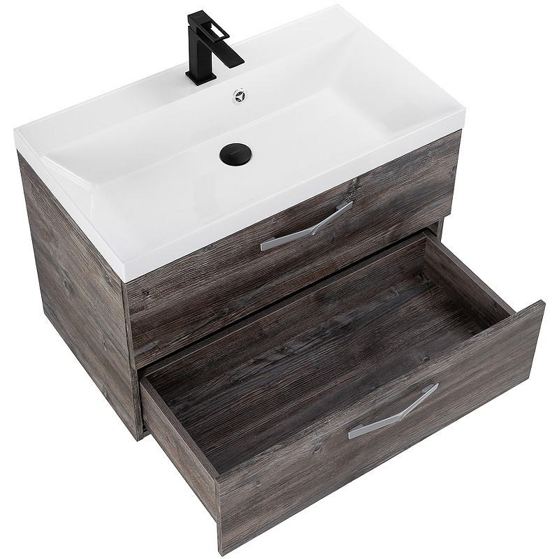 Тумба под раковину BelBagno Aurora 80 AURORA-800-2C-SO-PP подвесная