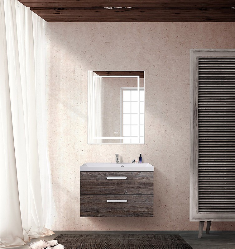 Тумба под раковину BelBagno Aurora 80 AURORA-800-2C-SO-PP подвесная