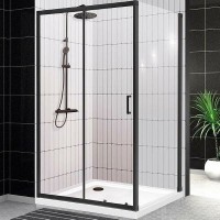 Душевой уголок BelBagno Uno 120x80 UNO-195-AH-1-120/80-C-NERO