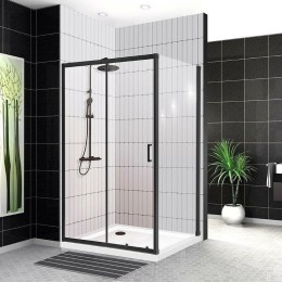 Душевой уголок BelBagno Uno 120x80 UNO-195-AH-1-120/80-C-NERO
