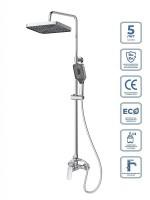 Душевая система BelBagno Due DUE-DOCM-GM