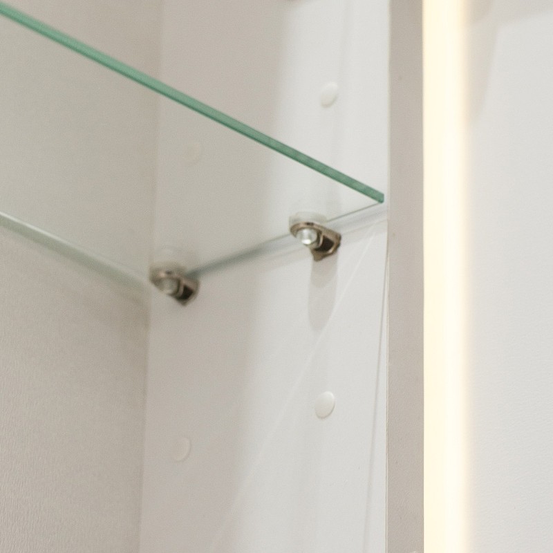 Зеркальный шкаф BelBagno Marino 50 SPC-MAR-500/800-1A-LED-TCH с подсветкой