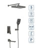 Душевая система BelBagno Due DUE-VDSET-GM
