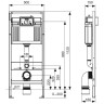 Комплект унитаза BelBagno Uno BB3105CHR/SC с инсталляцией Tece Now 9400414